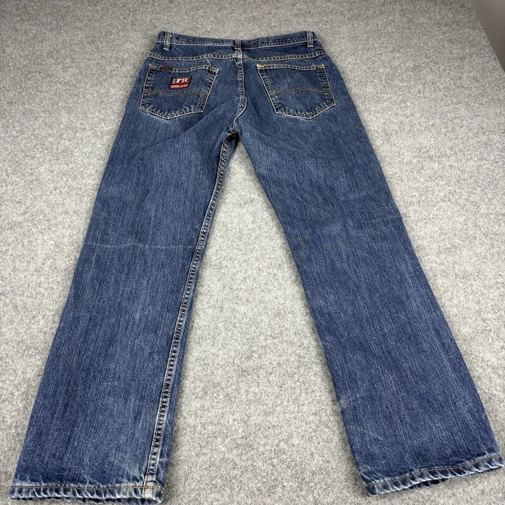 Flame Resistant Jeans Mens‎ 31x30 Straight Leg FR Workwear Oilfield Denim HRC 2